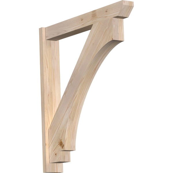 Ekena Millwork Imperial Slat Smooth Outlooker, Douglas Fir, 5 1/2"W x 36"D x 40"H OUT06X36X40IMP06SDF - main